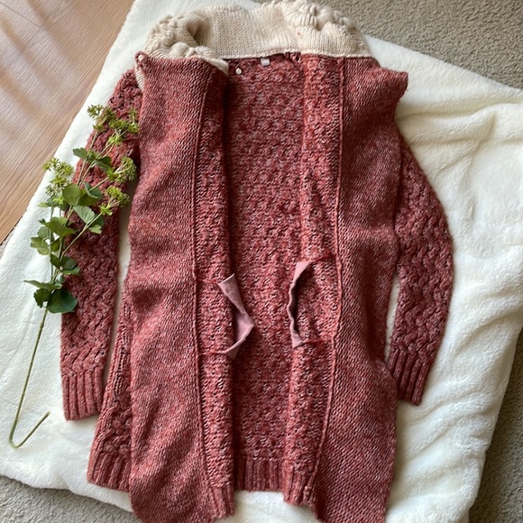 Anthropologie Textured Long Cardigan - Picture 3 of 12